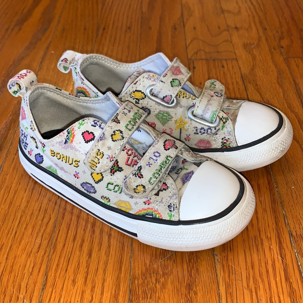 Converse Gamer Velcro Sneakers - Toddler Size 9